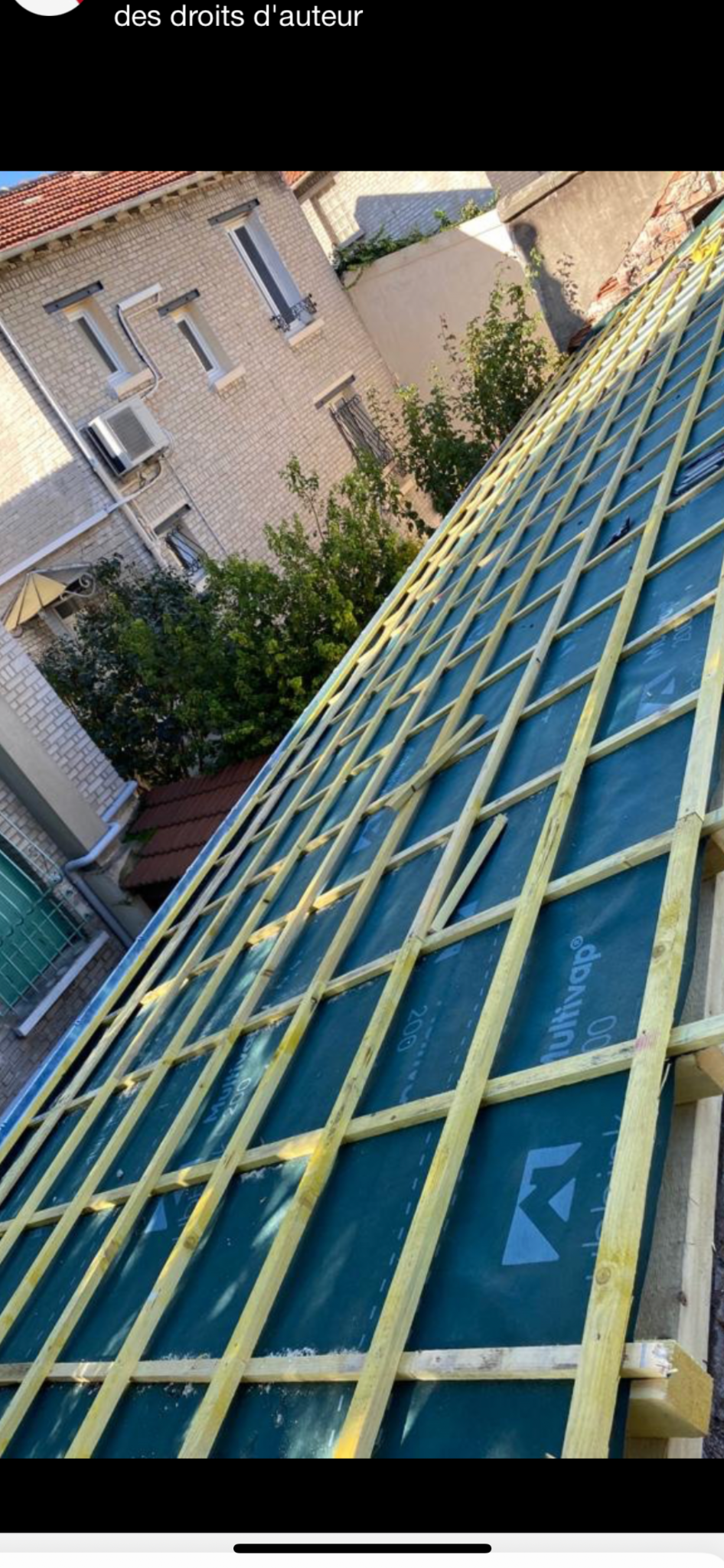 Réalisation de toiture MLM Laporte - chantier 3