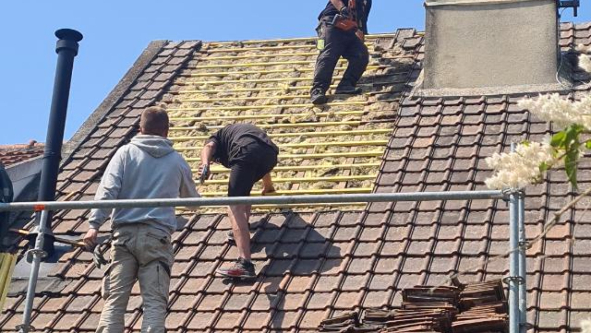 Réalisation de toiture MLM Laporte - chantier 7