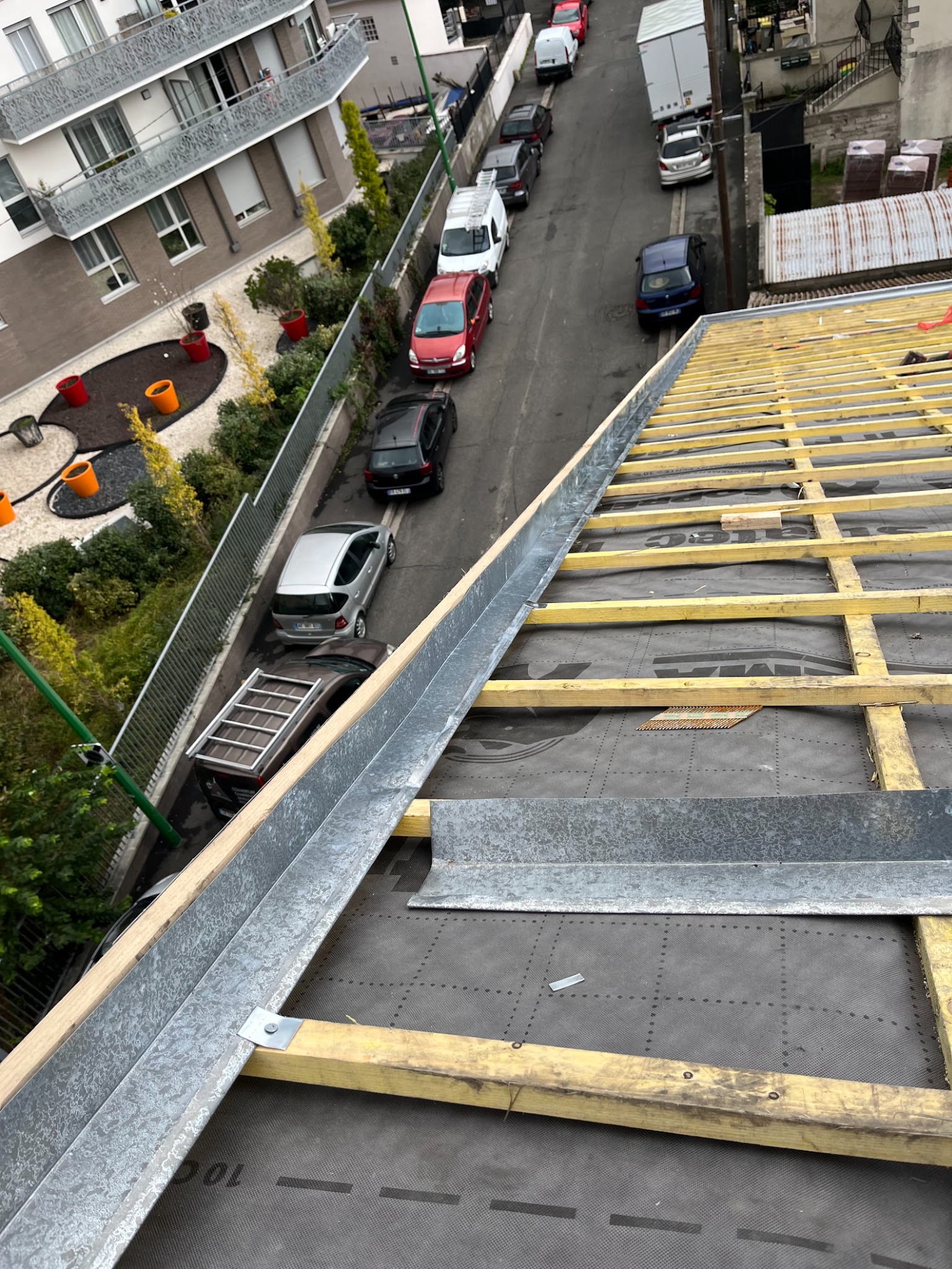 Réalisation de toiture MLM Laporte - chantier 8